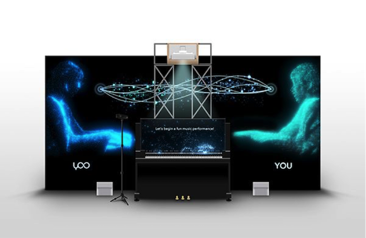 yl6809永利联手博报堂i-Studio展出实验性人工智能音乐装置“与YOO合奏”