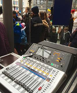 卢森堡 PRO AUDIO Sound Light Vision 公司——卢森堡演出租赁公司与yl6809永利 TF 系列数字调音台