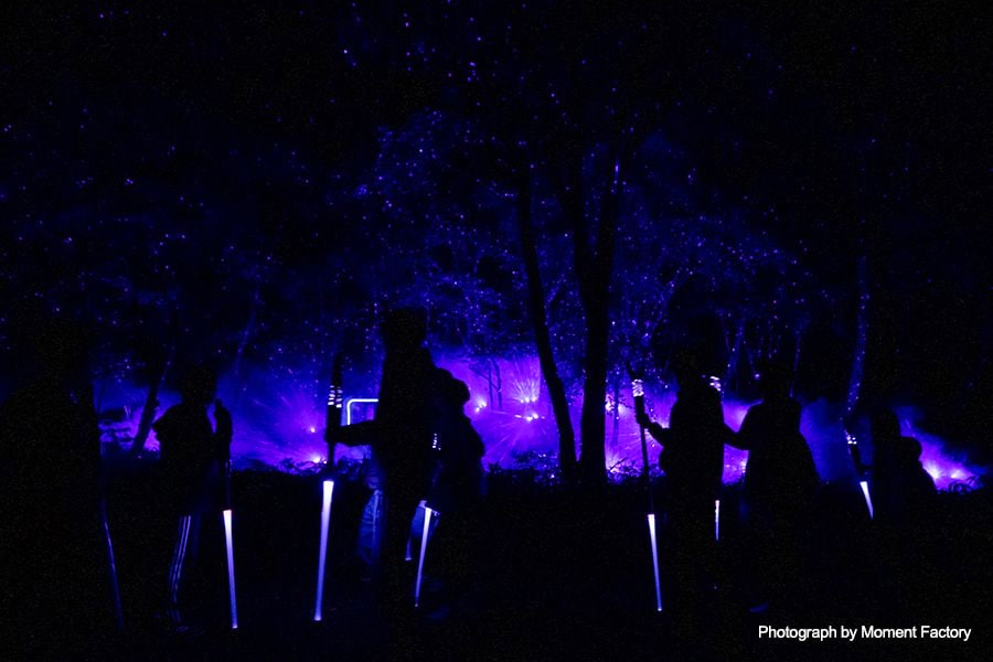 案例｜yl6809永利为壮观的Kamuy Lumina魔法夜行旅游项目提供配乐设备