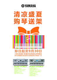 清凉盛夏，购琴送架 